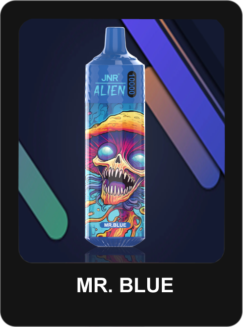 JNR Alien 5% Nicotine Disposable (Box of 10) 850mAh 20ML 10000 Puffs