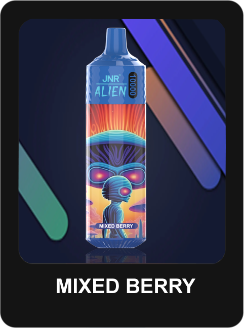 JNR Alien 5% Nicotine Disposable (Box of 10) 850mAh 20ML 10000 Puffs