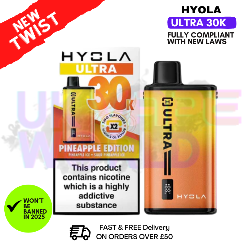 Hyola Ultra 30000 Puff 30K Bar Twist Pod Kit