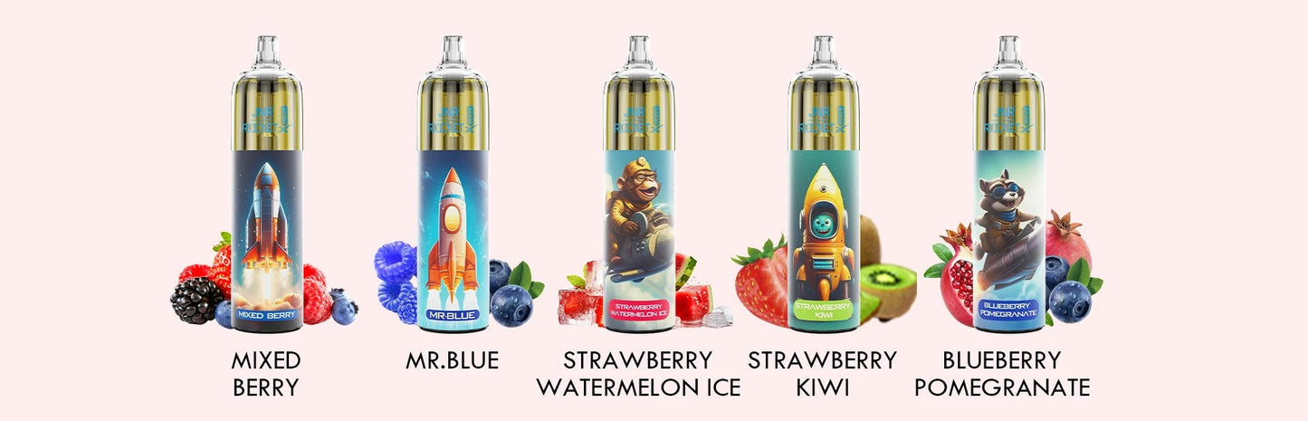 JNR Rocket X 12400 Puffs Disposable Vape (Box of 10) 21 Flavors