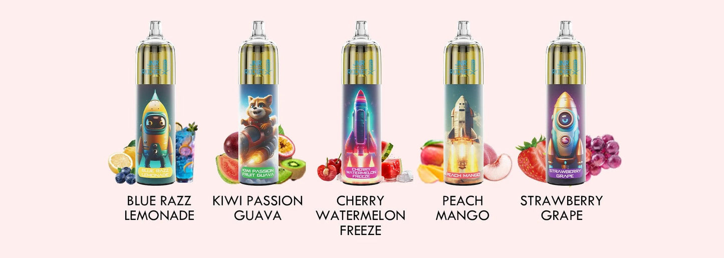 JNR Rocket X 12400 Puffs Disposable Vape (Box of 10) 21 Flavors