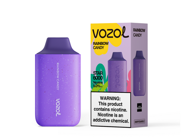 Vozol Star 6,000 puffs 500mAh battery 17 Flavors
