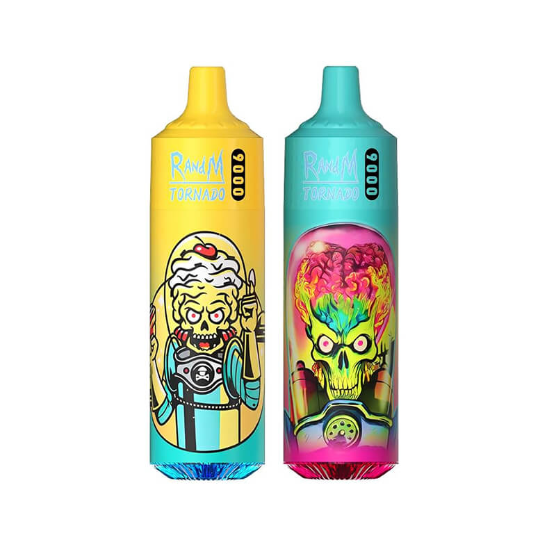 RandM Tornado 9000 Puffs Disposable Vape Fumot 9K Puff