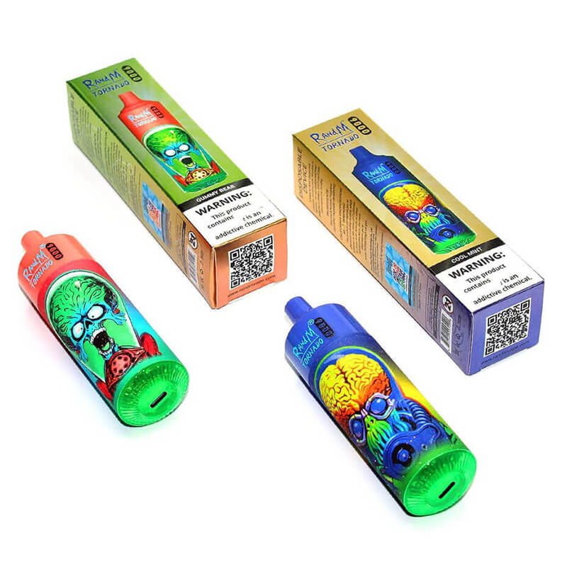 RandM Tornado 9000 Puffs Disposable Vape Fumot 9K Puff