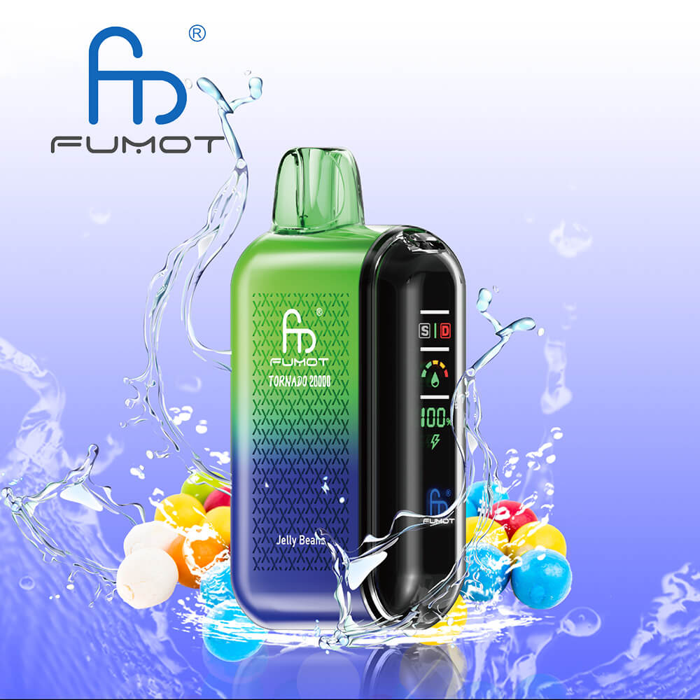 FUMOT Tornado 20000 puff Disposable Vape 29 Flavors In Sales