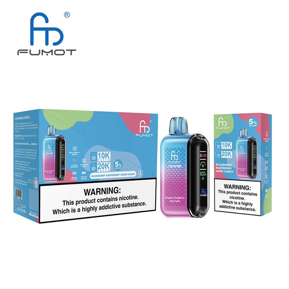 FUMOT Tornado 20000 puff Disposable Vape 29 Flavors In Sales