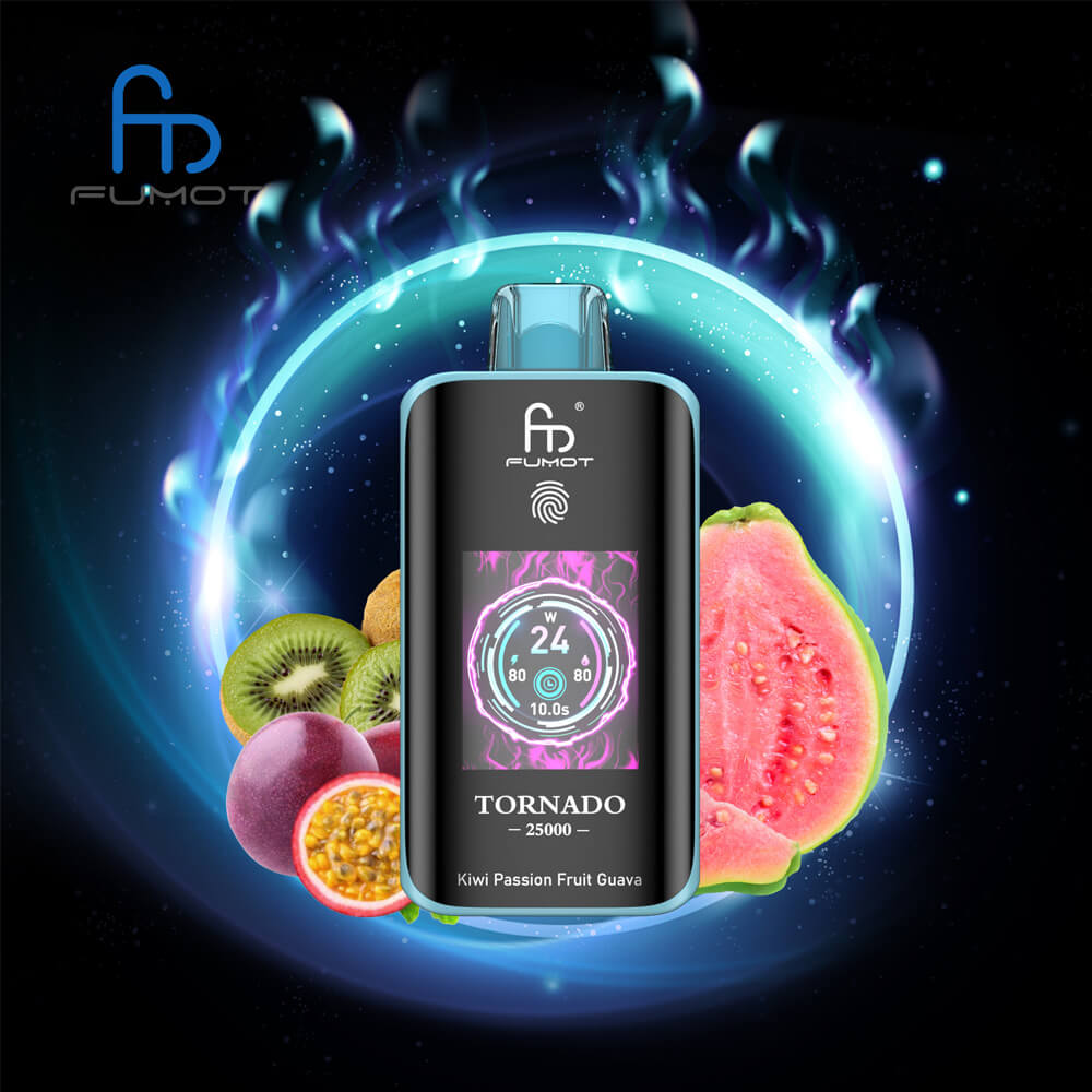 FUMOT RandM Tornado 25000 puff Disposable Vape 700mAh In Sales 24 Flavors