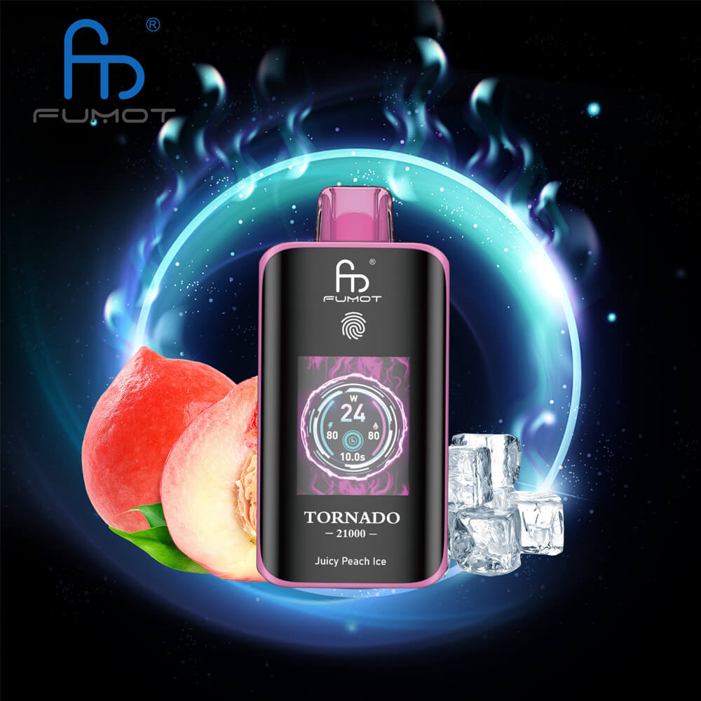 FUMOT RandM Tornado 25000 puff Disposable Vape 700mAh In Sales 24 Flavors