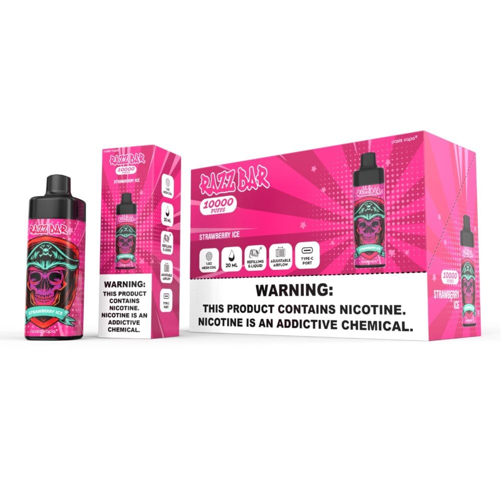 Razz Bar 10000 Puffs Disposable Vape