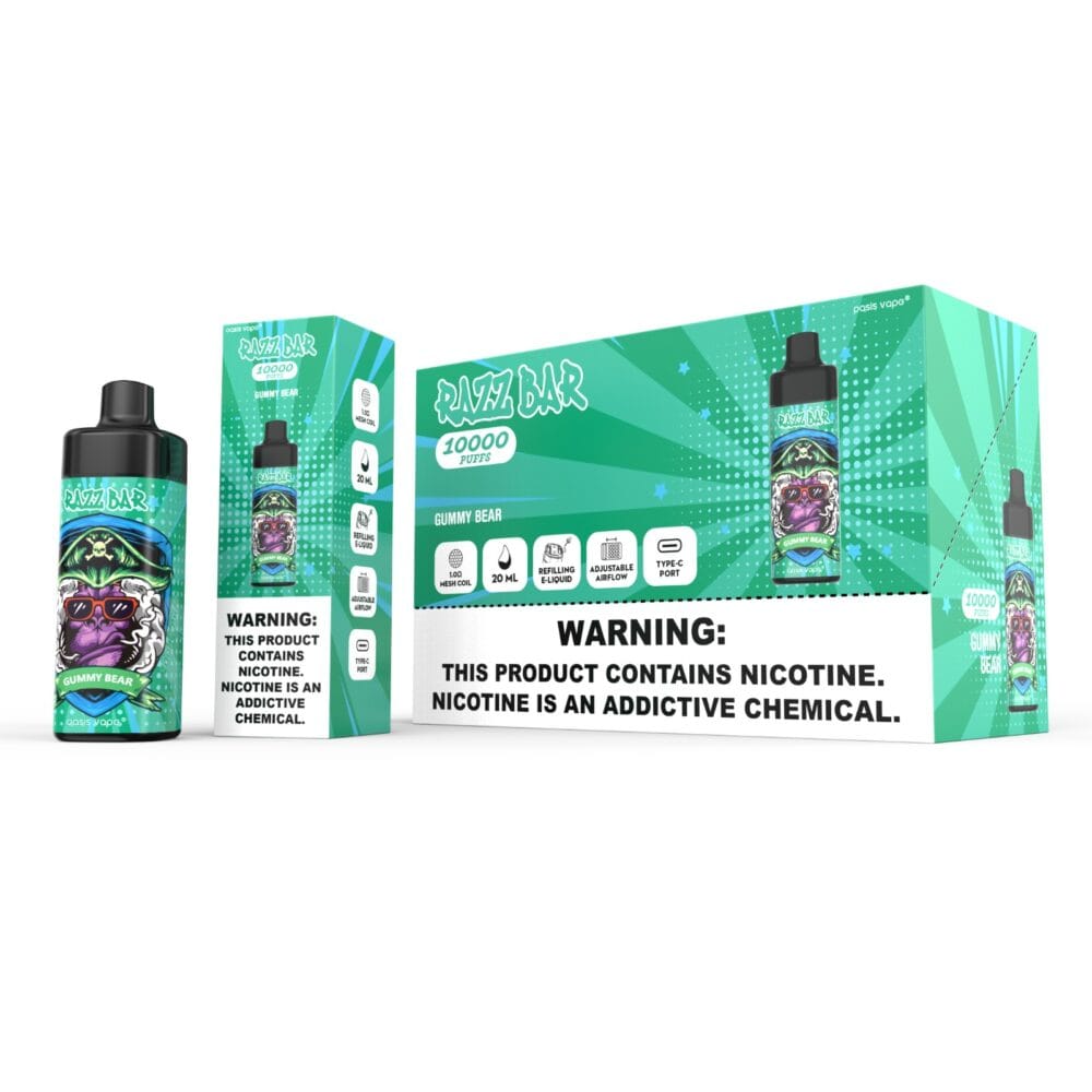 Razz Bar 10000 Puffs Disposable Vape
