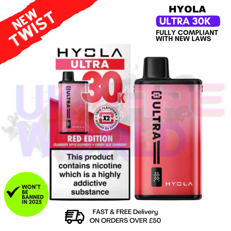 Hyola Ultra 30000 Puff 30K Bar Twist Pod Kit