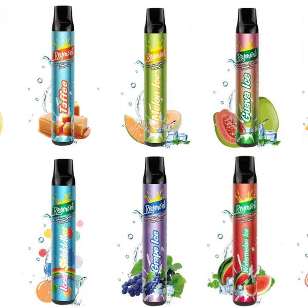 Reymont Disposable Pod Device 1688 Puff (Mouth To Lung) 2ml 20mg OFFER PRICE-850mAh Battery, 2ml E-liquid, Multiple Nicotine 20 Flavors