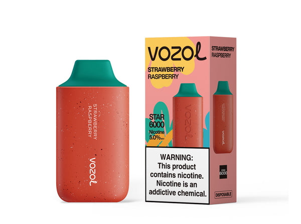 Vozol Star 6,000 puffs 500mAh battery 17 Flavors