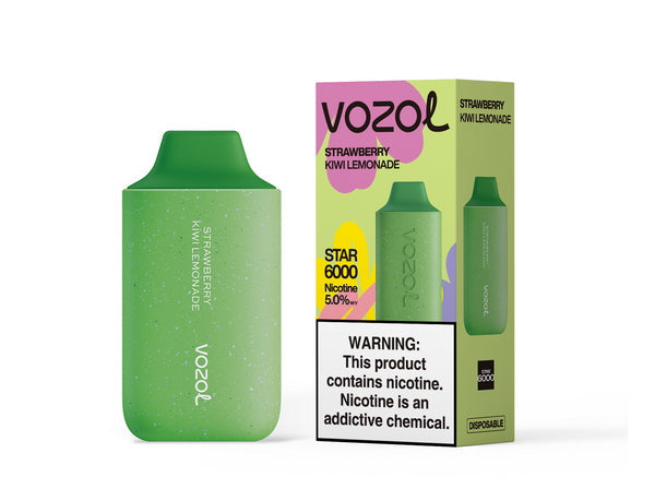 Vozol Star 6,000 puffs 500mAh battery 17 Flavors