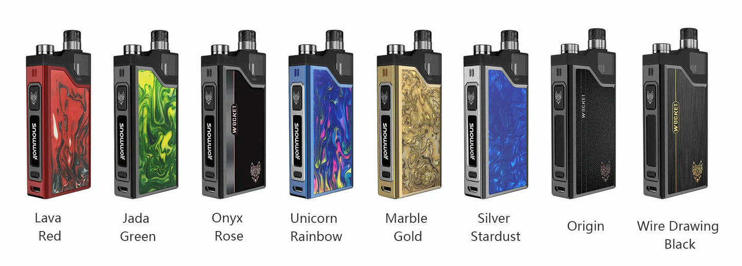 Wocket Pod System Kit By SNOWWOLF | NEW X-GRID COIL TECHNOLOGY | 5-25W