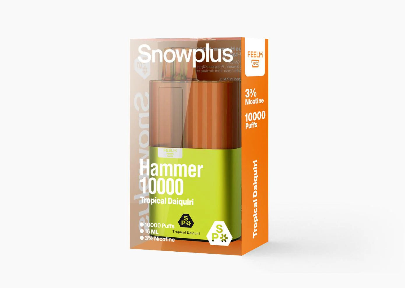 RELX Snowplus Hammer 10000 - 16ml Disposable Vape | 10K Puffs