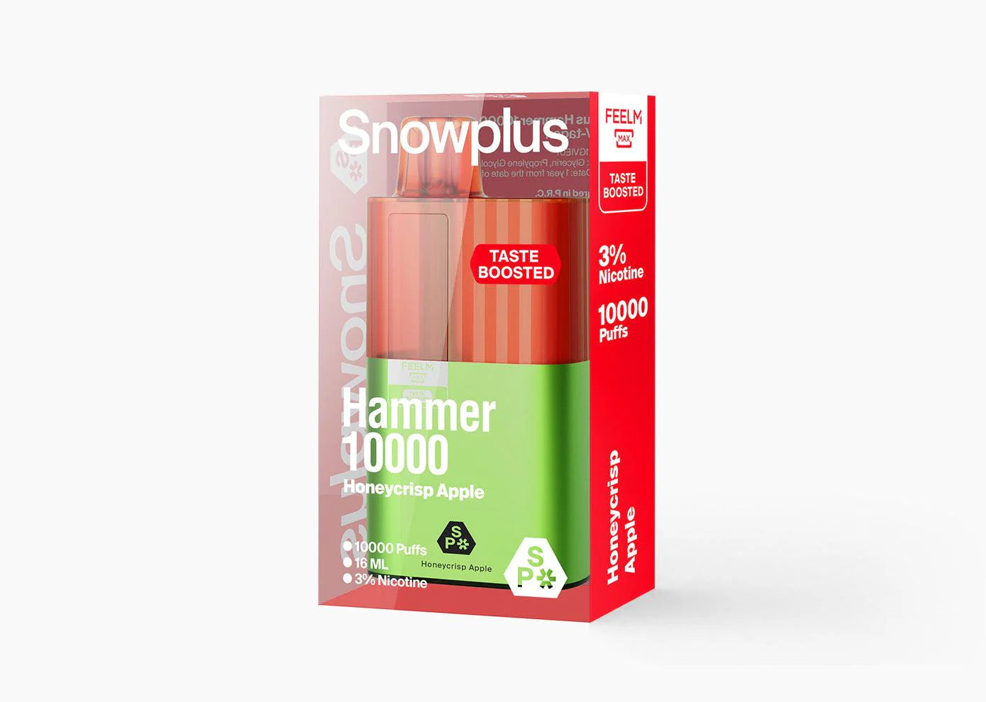 RELX Snowplus Hammer 10000 - 16ml Disposable Vape | 10K Puffs