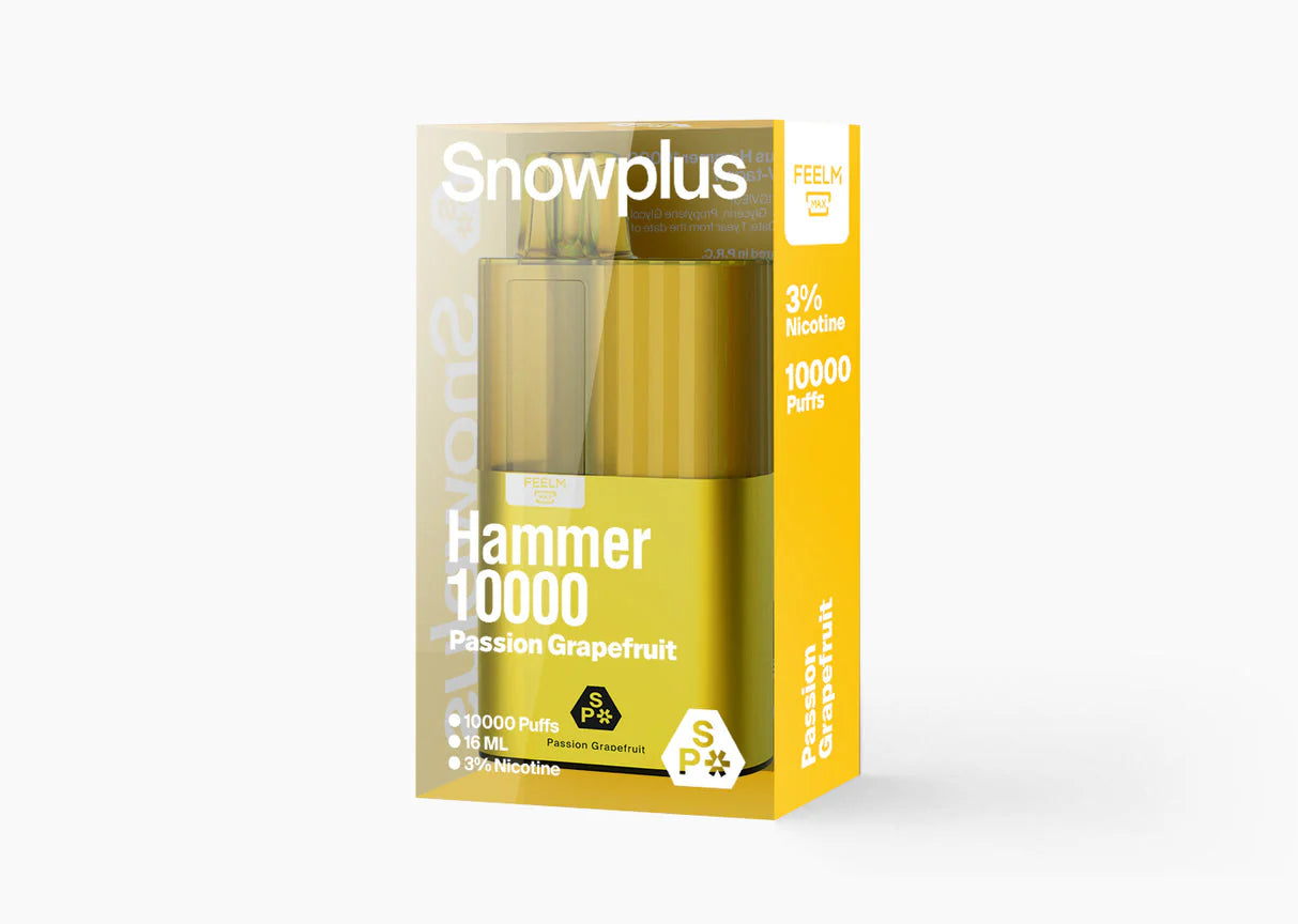 RELX Snowplus Hammer 10000 - 16ml Disposable Vape | 10K Puffs
