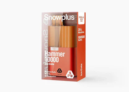 RELX Snowplus Hammer 10000 - 16ml Disposable Vape | 10K Puffs