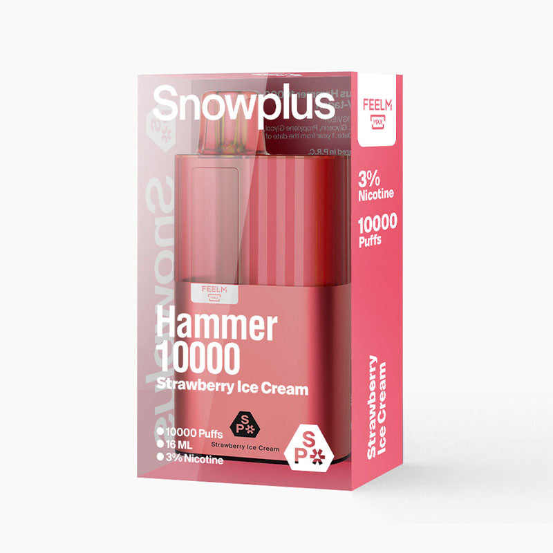 RELX Snowplus Hammer 10000 - 16ml Disposable Vape | 10K Puffs