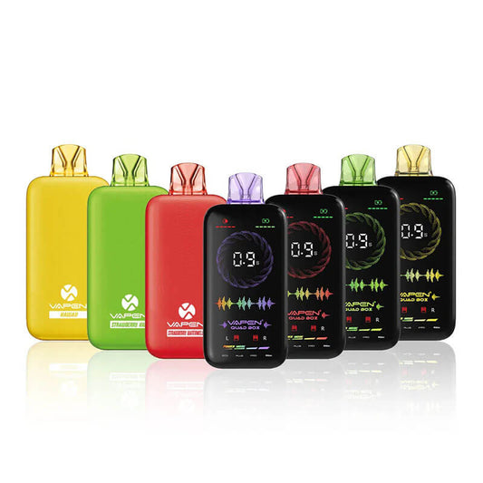 VAPEN QUAD BOX 20000 Puffs Disposable Vape 650mAh 28ml 12 Flavors