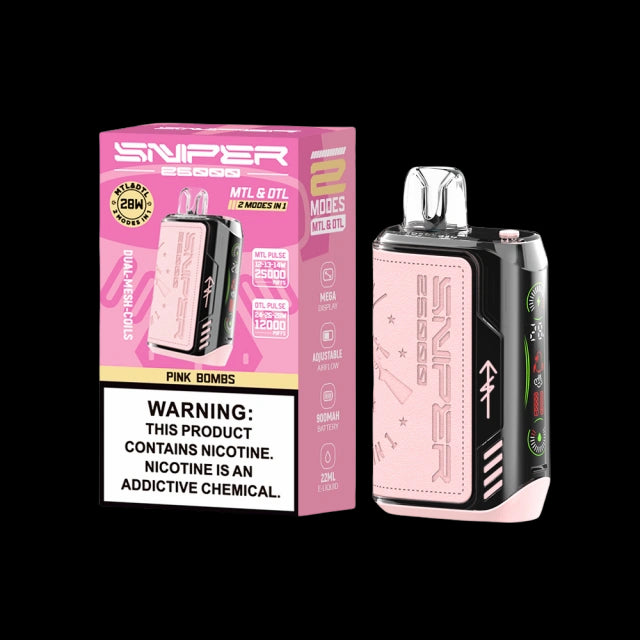 Vapmod Sniper 25000 Puffs Dispaable Vape 20ml 650mAh 12 Flavors