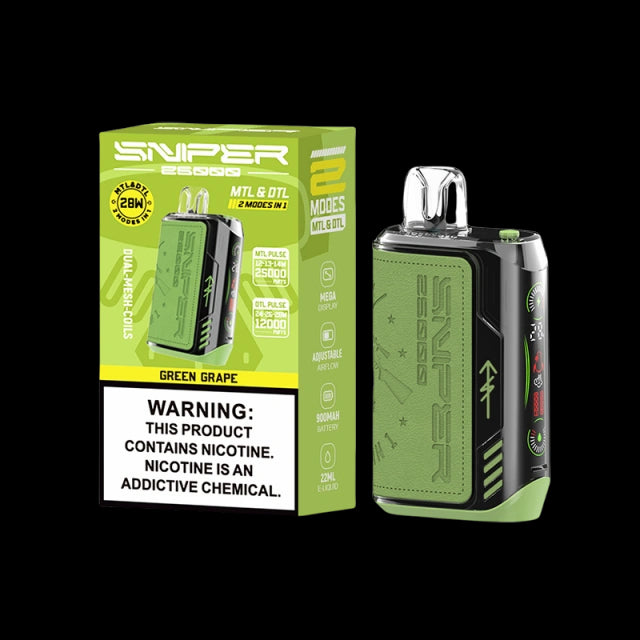 Vapmod Sniper 25000 Puffs Dispaable Vape 20ml 650mAh 12 Flavors