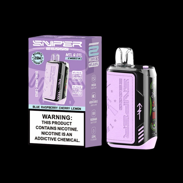 Vapmod Sniper 25000 Puffs Dispaable Vape 20ml 650mAh 12 Flavors