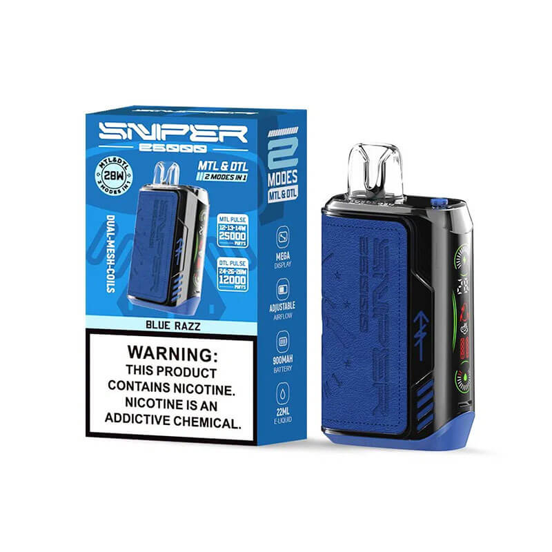 Vapmod Sniper 25000 Puffs Dispaable Vape 20ml 650mAh 12 Flavors
