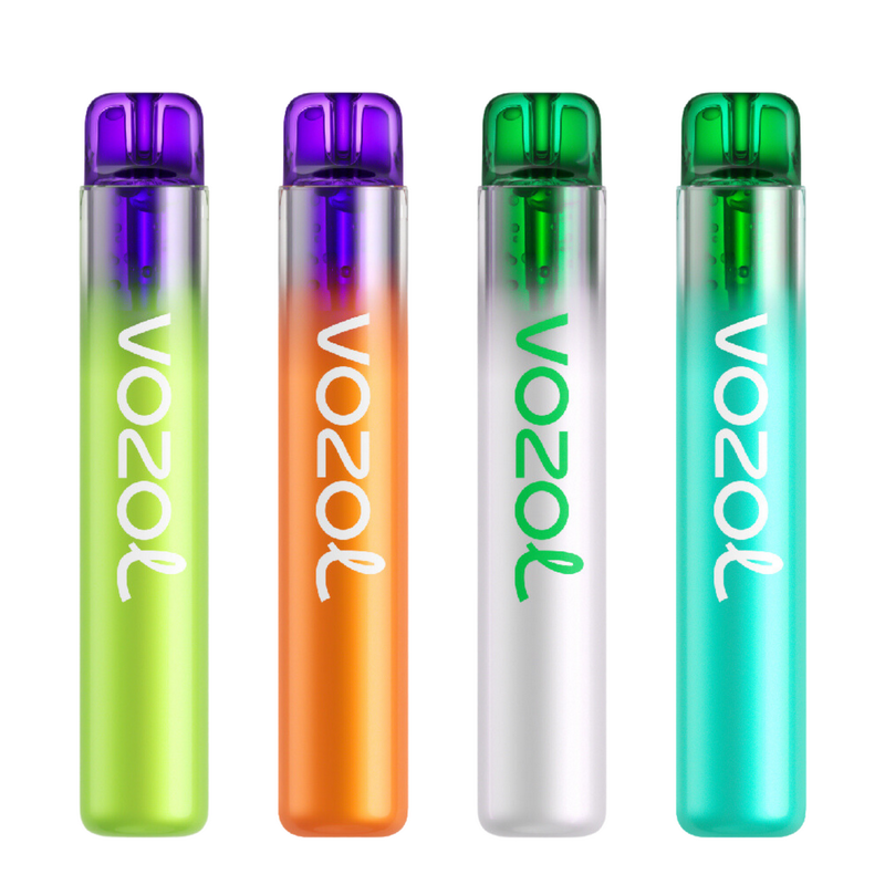 Vozol Neon 800 Vape-550mAh Battery, 2ml E-liquid, Multiple Nicotine 15 Flavors