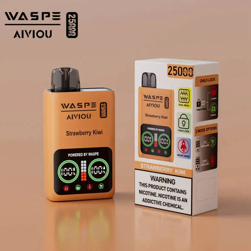 WASPE 25000 Puffs Disposable Vape Wholesale, 650 mAh ,25ML 10Flavors
