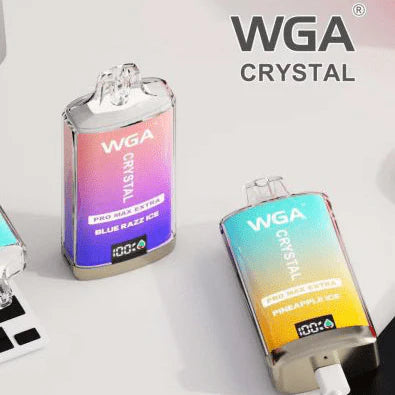 WGA Crystal Pro Max Extra 15000 Puffs Disposable Vape Wholesale-650mAh Battery, Multiple Nicotine 16 Flavors