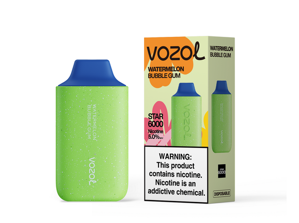Vozol Star 6,000 puffs 500mAh battery 17 Flavors