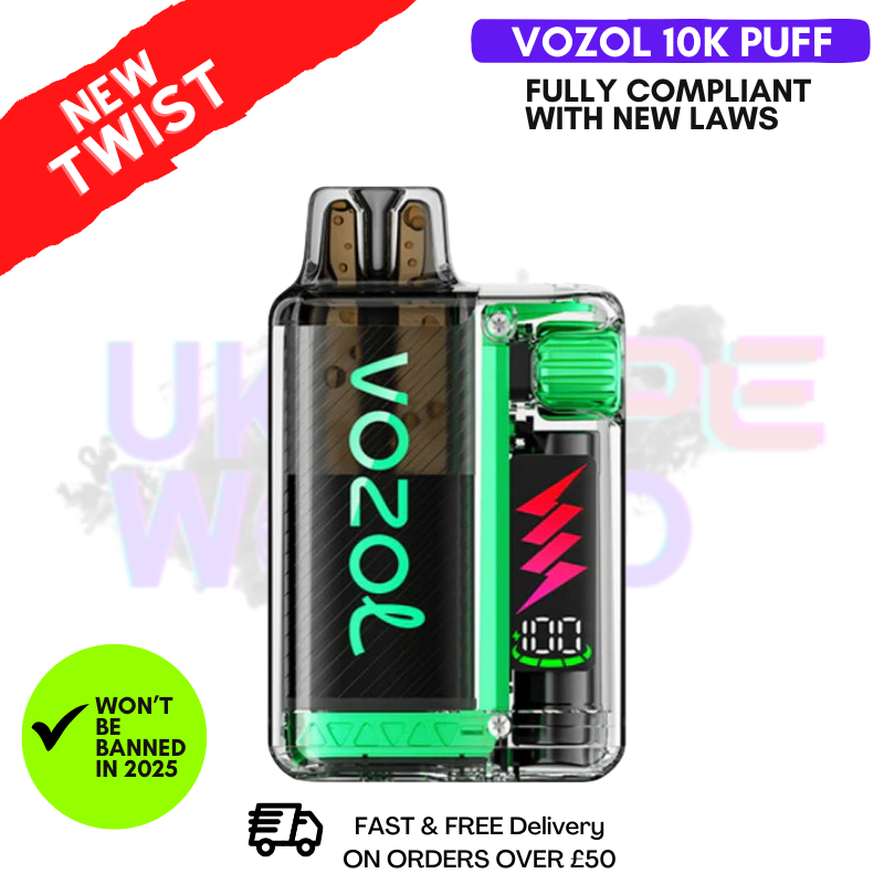 Watermelon Ice Vozol 10000 10K Puff Vista Plug Kit