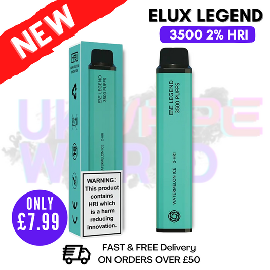 Elux Legend 3500 Puff Watermelon ICE 2% HRI