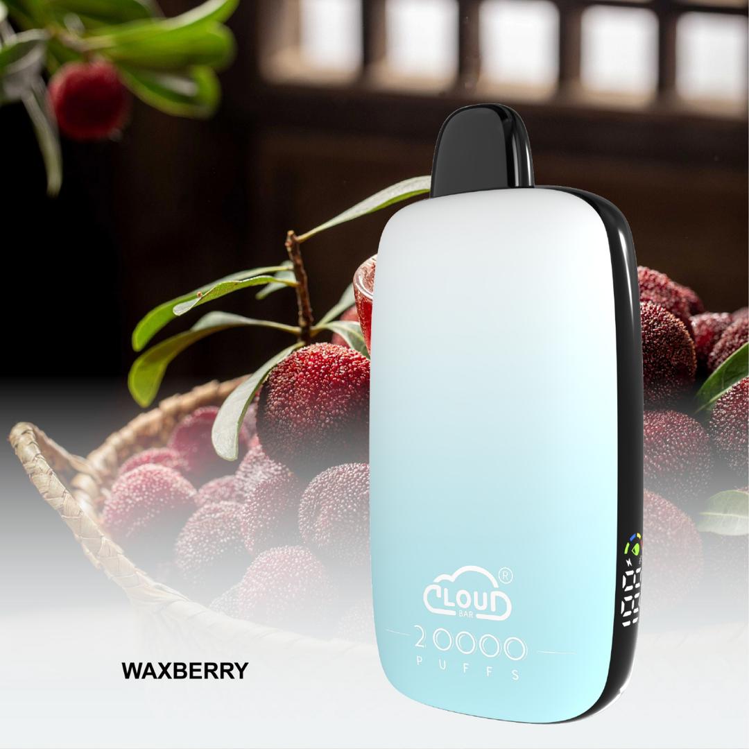 CLOUD BAR NO1, 20Kpuffs, Vape hot sale on line Genuine E-Cigarette 12 Flavor ,16ml oil filling volume, 600mAh battery capacity, with LED power display