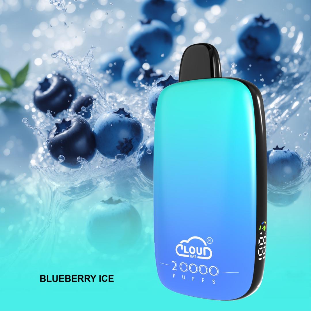 CLOUD BAR NO1, 20Kpuffs, Vape hot sale on line Genuine E-Cigarette 12 Flavor ,16ml oil filling volume, 600mAh battery capacity, with LED power display