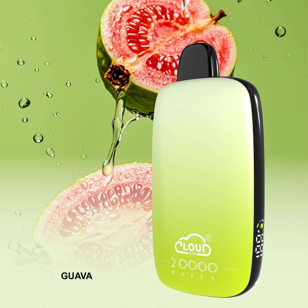 CLOUD BAR NO1, 20Kpuffs, Vape hot sale on line Genuine E-Cigarette 12 Flavor ,16ml oil filling volume, 600mAh battery capacity, with LED power display