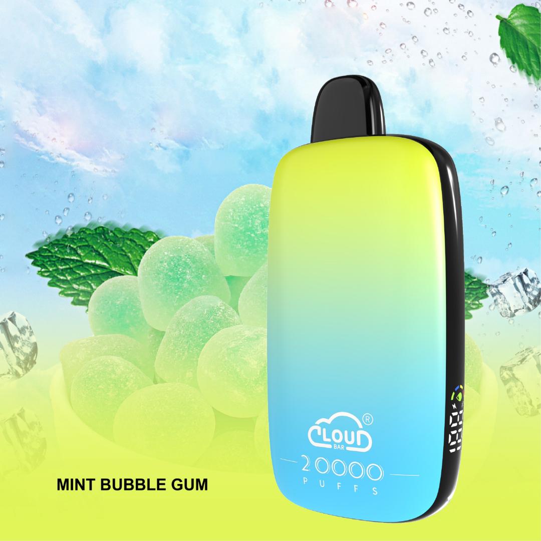 CLOUD BAR NO1, 20Kpuffs, Vape hot sale on line Genuine E-Cigarette 12 Flavor ,16ml oil filling volume, 600mAh battery capacity, with LED power display