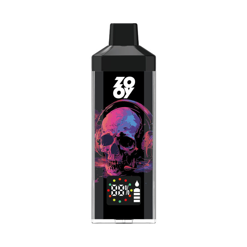 Hifancy Disposable Vaper Zooy Ghost 12000 Crystal Hookah 23ml E-Liquid Vape Pen Prefilled Puff Bar Wholesale Electronic Cigarette 16K Puffs
