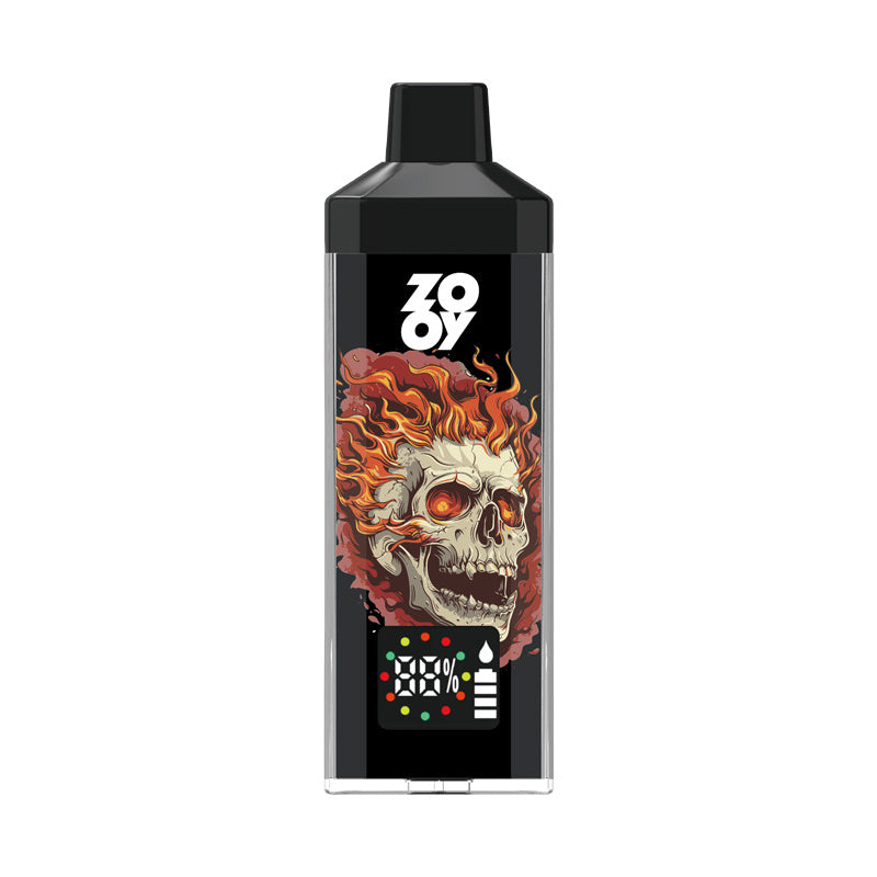 Hifancy Disposable Vaper Zooy Ghost 12000 Crystal Hookah 23ml E-Liquid Vape Pen Prefilled Puff Bar Wholesale Electronic Cigarette 16K Puffs