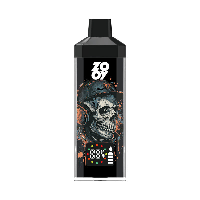 Hifancy Disposable Vaper Zooy Ghost 12000 Crystal Hookah 23ml E-Liquid Vape Pen Prefilled Puff Bar Wholesale Electronic Cigarette 16K Puffs