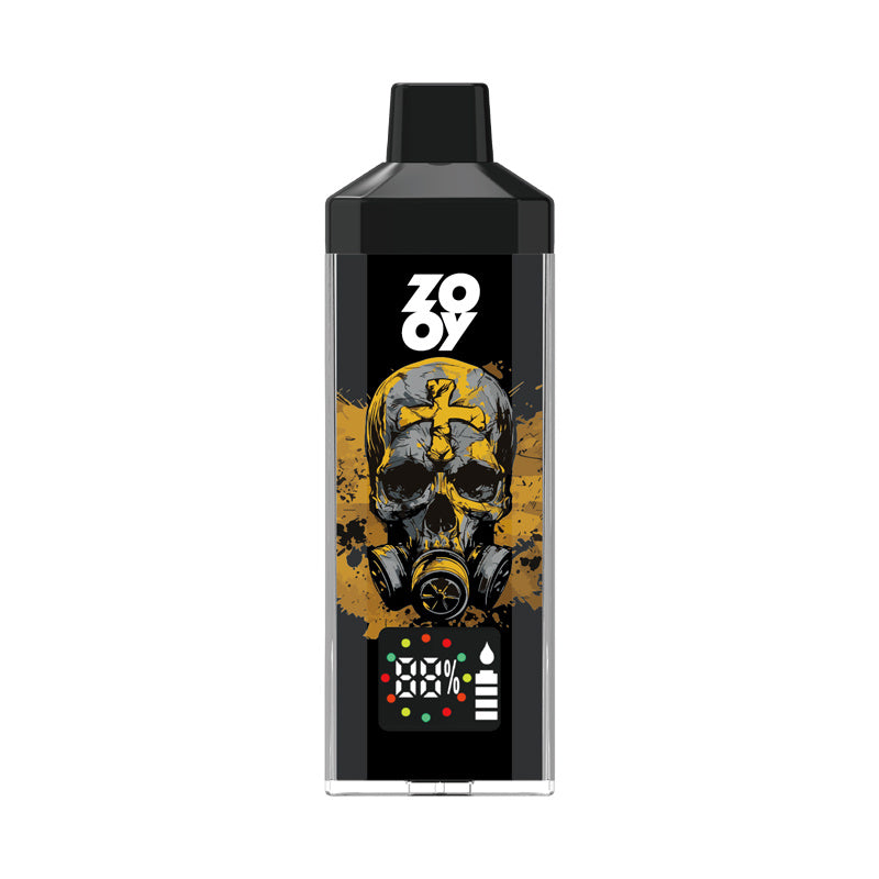 Hifancy Disposable Vaper Zooy Ghost 12000 Crystal Hookah 23ml E-Liquid Vape Pen Prefilled Puff Bar Wholesale Electronic Cigarette 16K Puffs