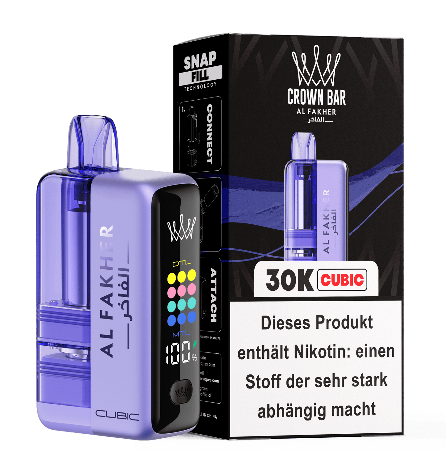 Al Fakher 30000 Cubic Disposable Vape | Bigger Puffs