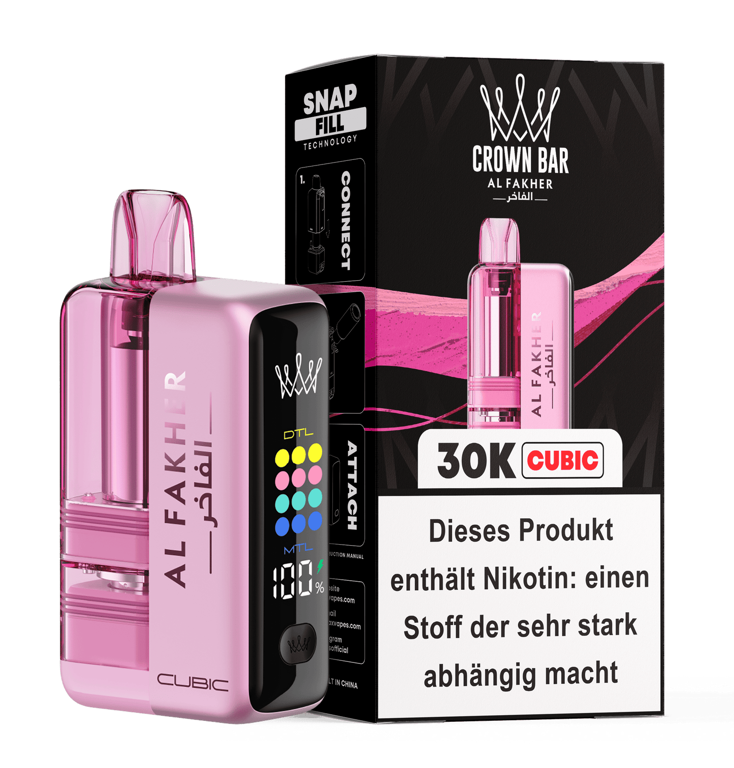 Al Fakher 30000 Cubic Disposable Vape | Bigger Puffs