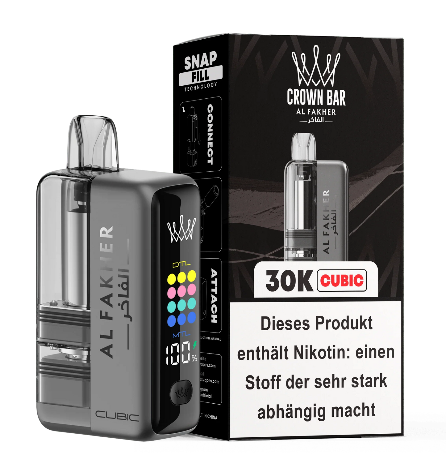 Al Fakher 30000 Cubic Vape Kit