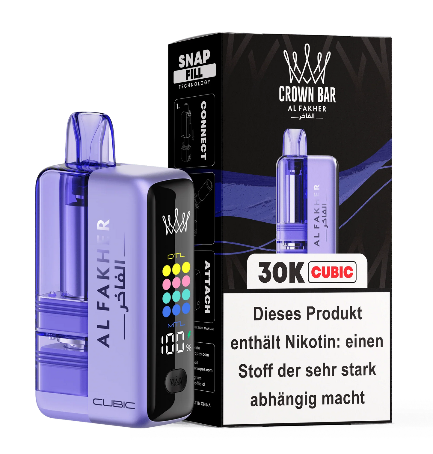Al Fakher 30000 Cubic Vape Kit
