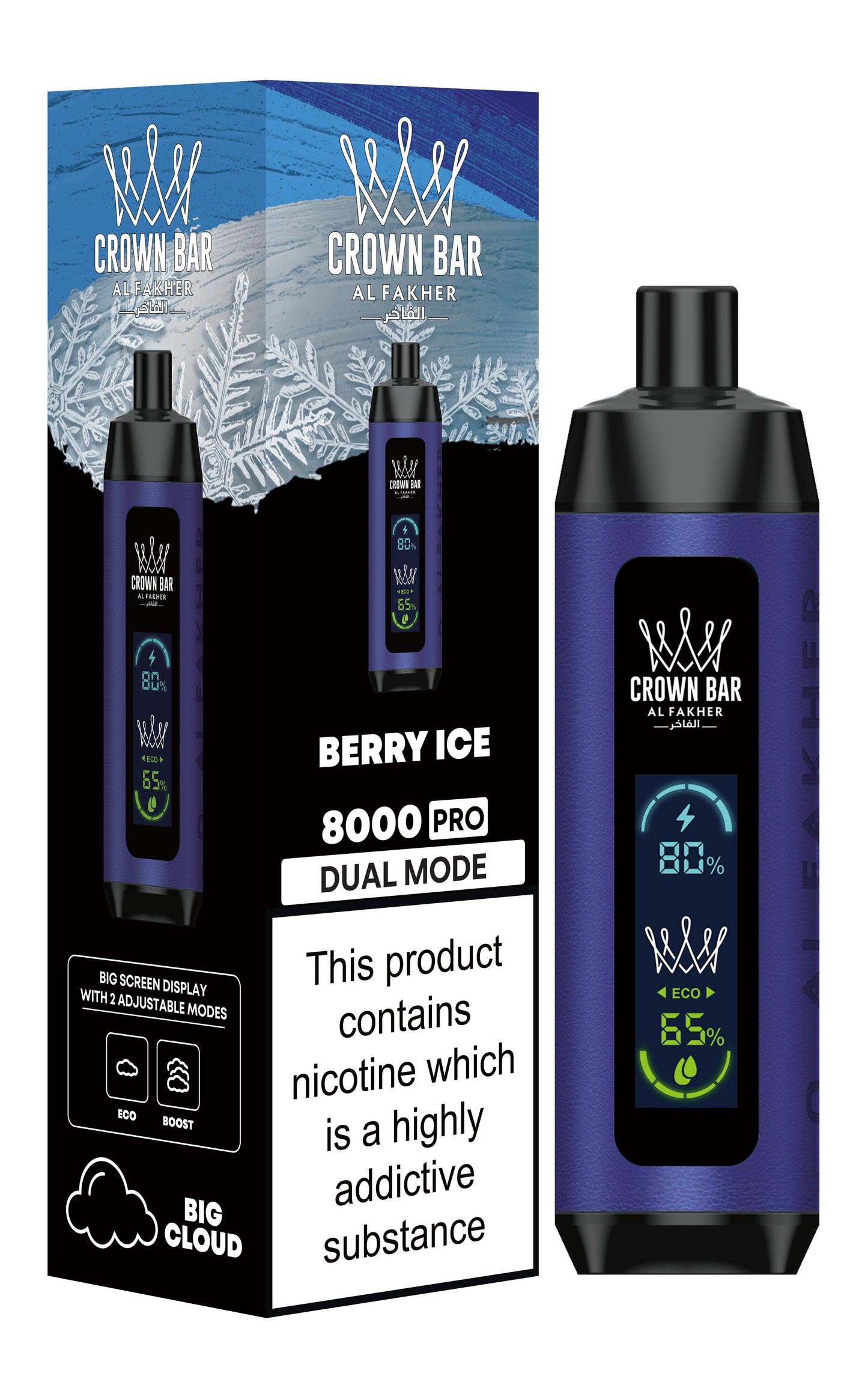 Al Fakher 8000 Pro Dual Mode - Al Fakher 8000 Puffs Pro Dual Mode