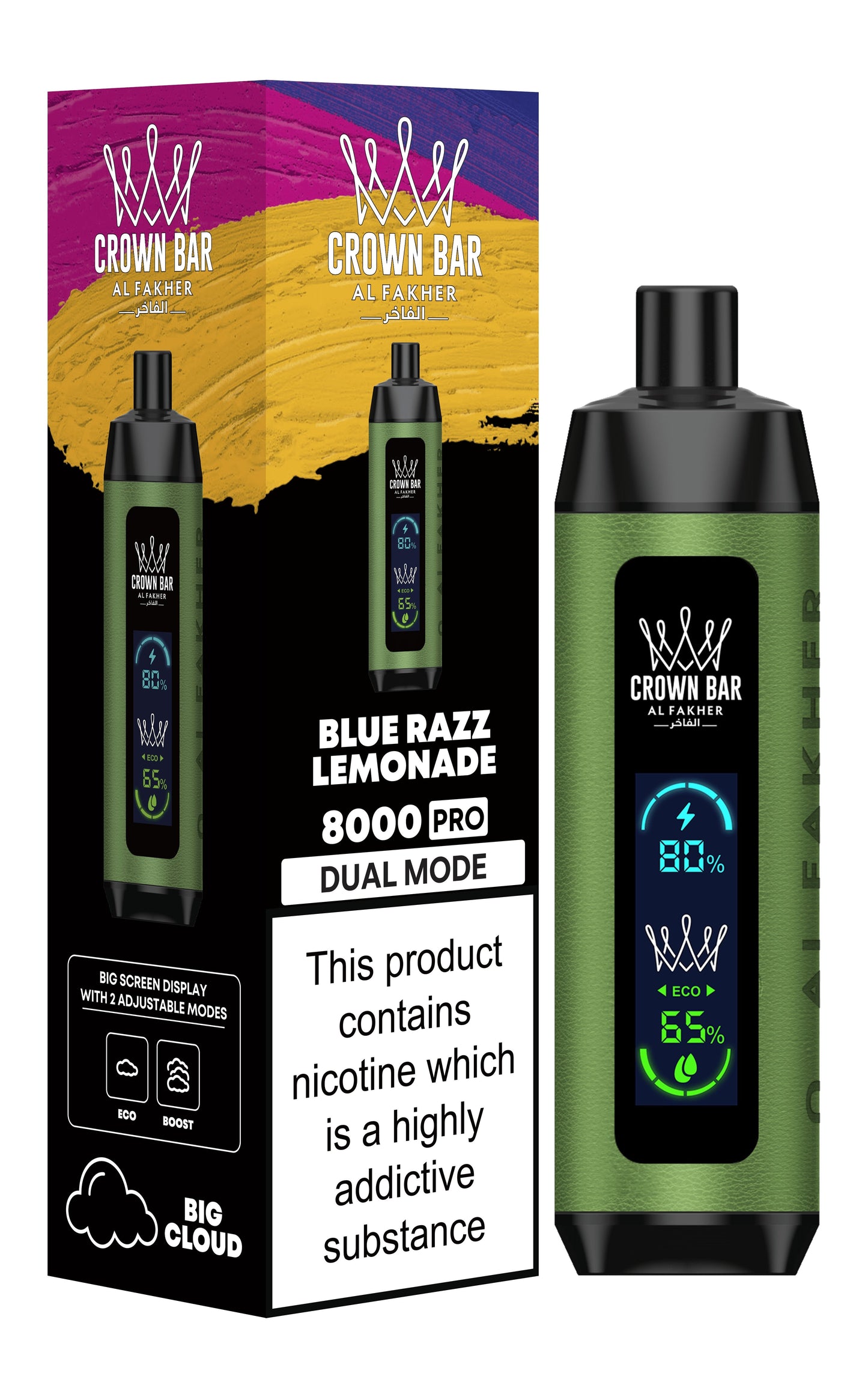 Al Fakher 8000 Pro Dual Mode - Al Fakher 8000 Puffs Pro Dual Mode