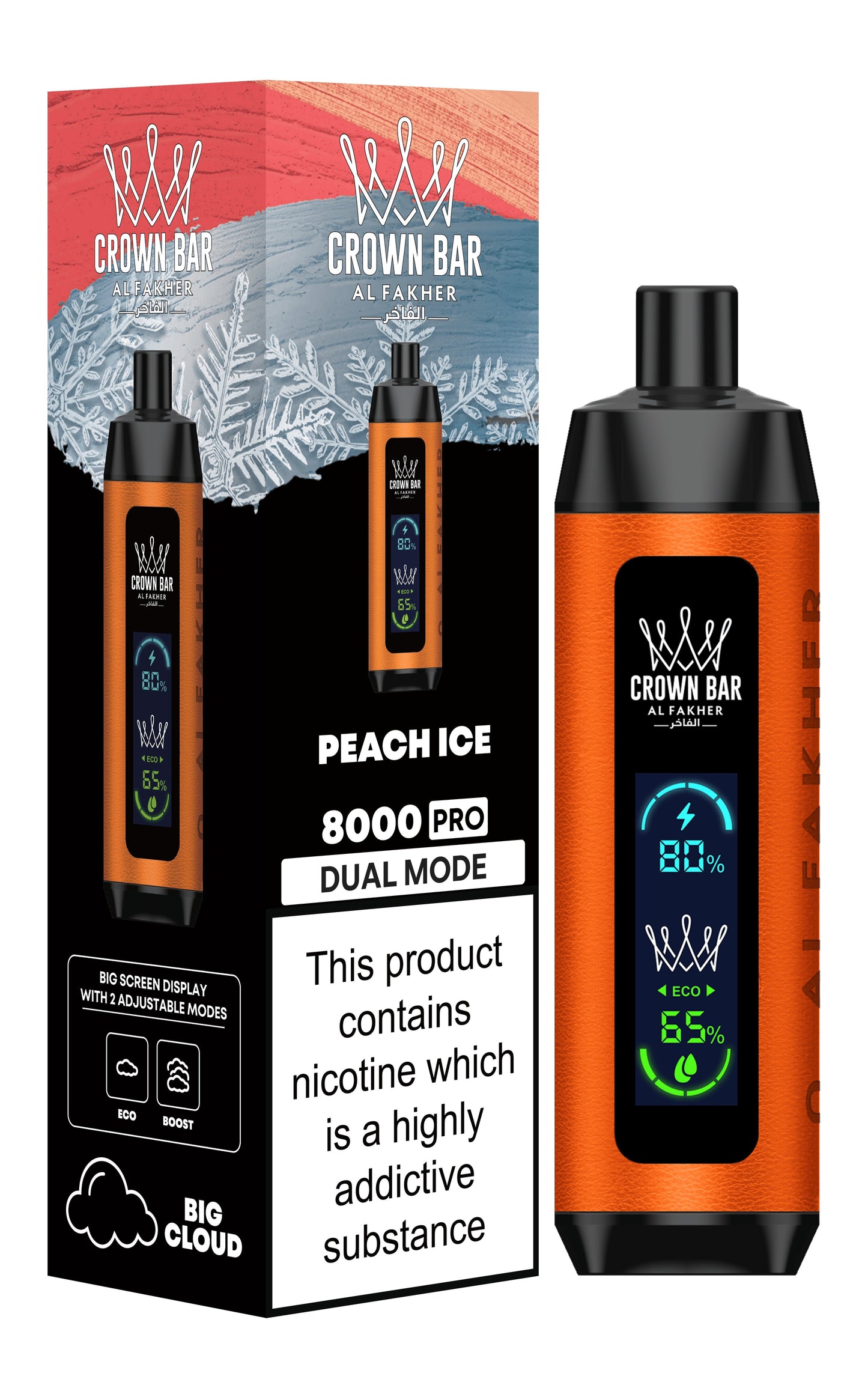 Al Fakher 8000 Pro Dual Mode - Al Fakher 8000 Puffs Pro Dual Mode